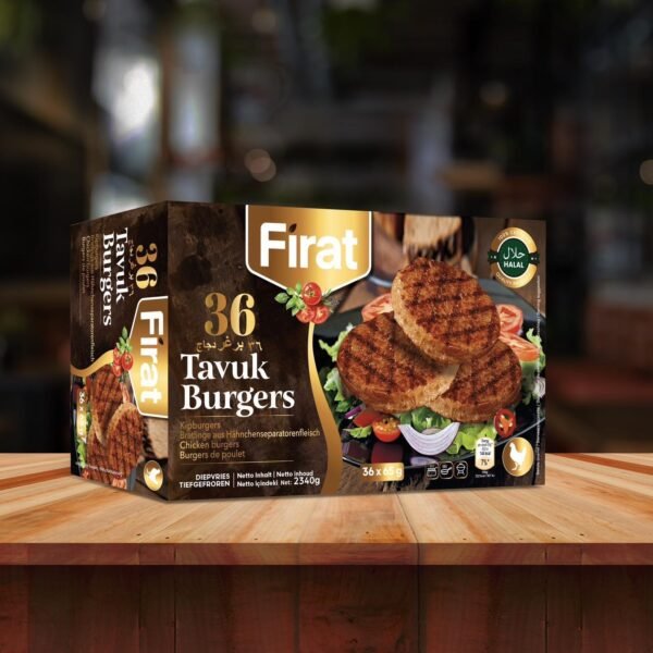 FIRAT TAVUK BURGER 36 ADET