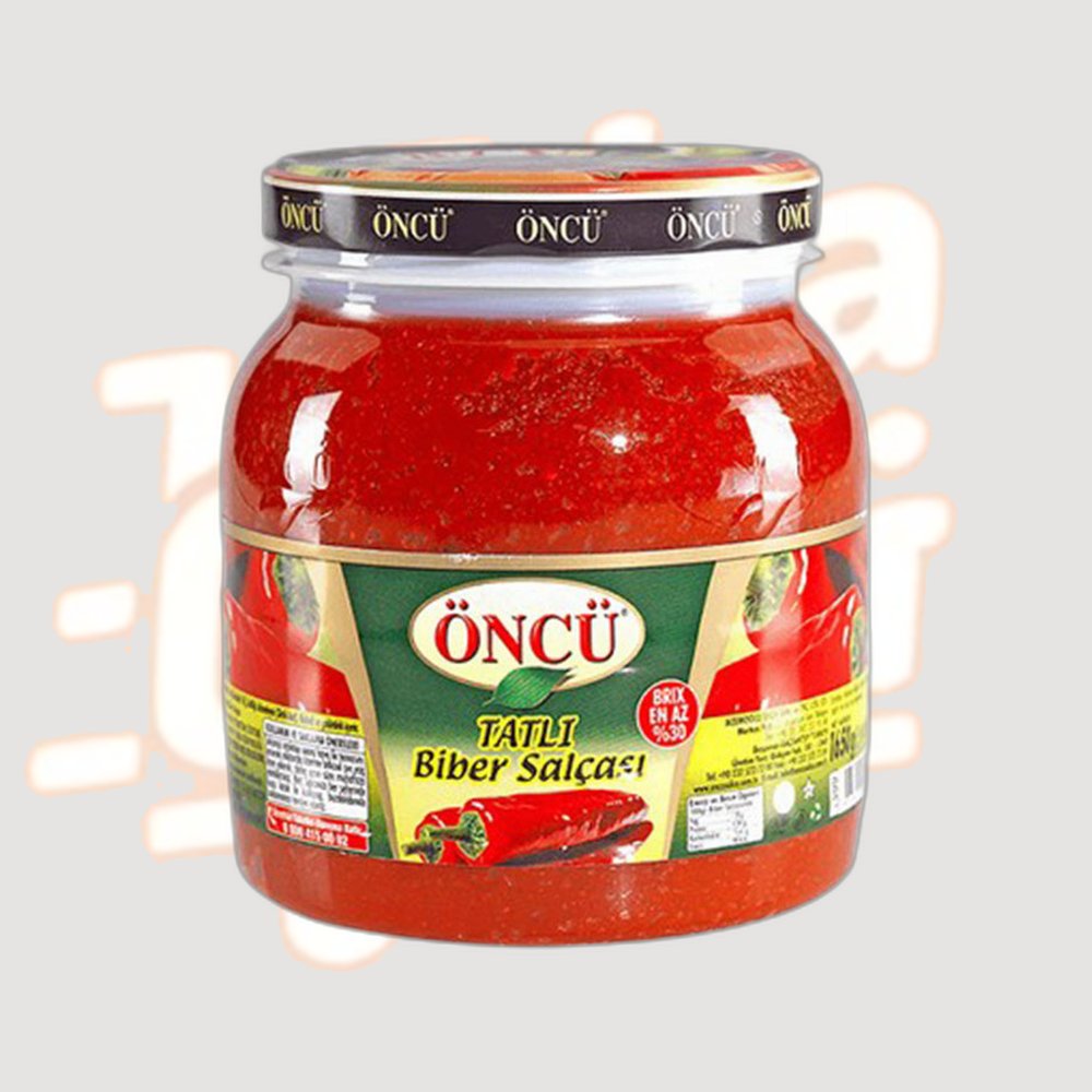 ONCU BIBER SALCA TATLI 1650 GR Oncu Biber Salca Tatli 1650 Gr - Görsel 1