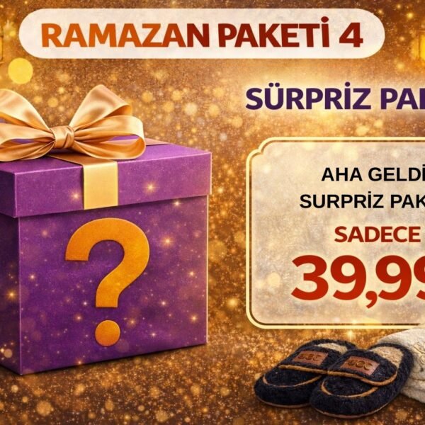 🌙 Ramazan Paketi 4 : Sürpriz Ramazan Paketi Sadece 39,99€!