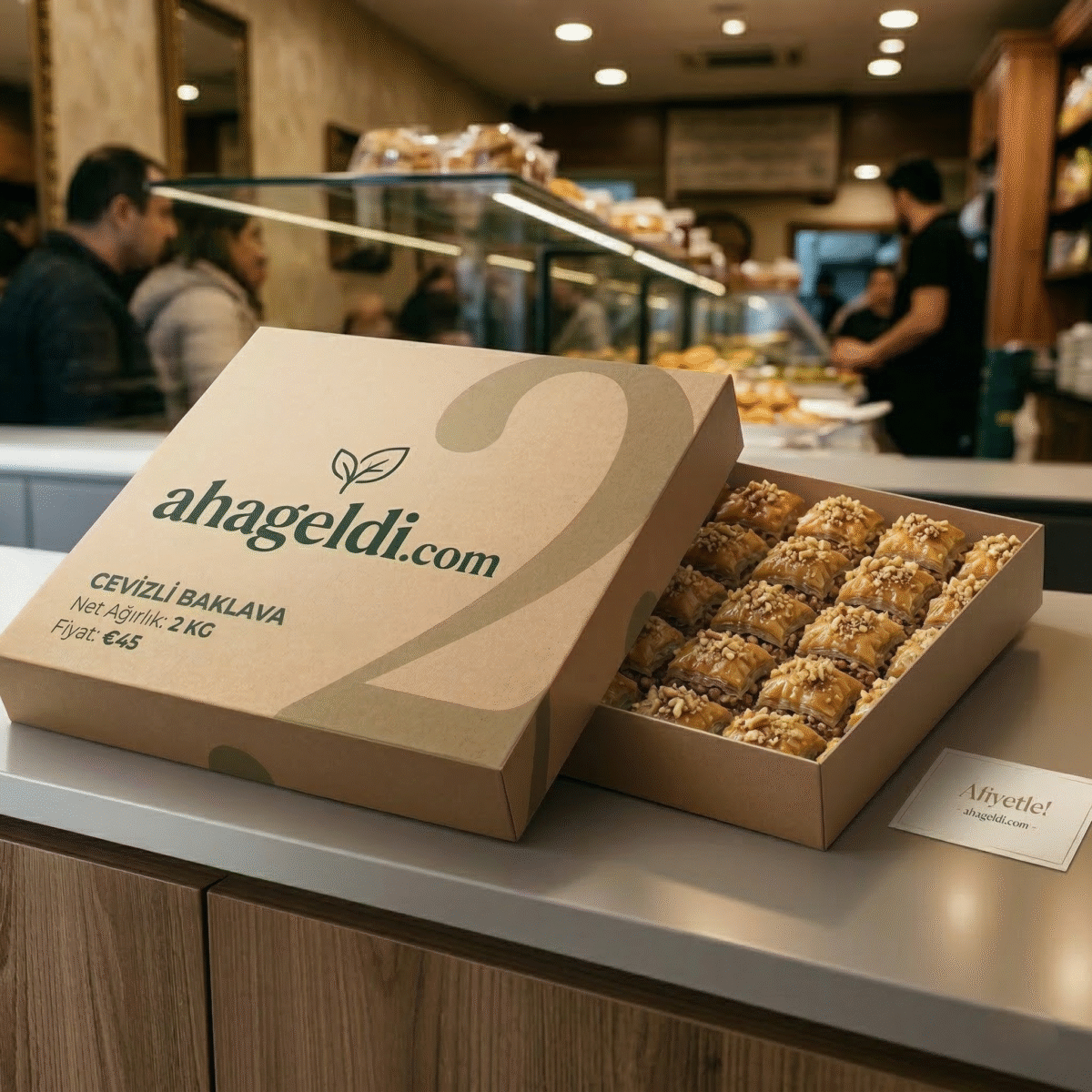 Cevizli Baklava (2 KG) – Klasik ve Doyurucu - Görsel 1
