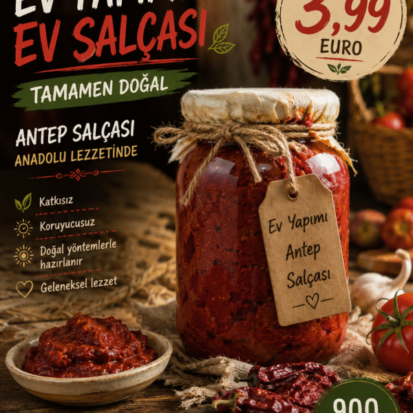 100/100 DOĞAL EV SALÇASI